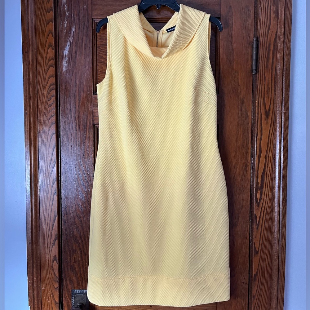Cowl-Neck Dress